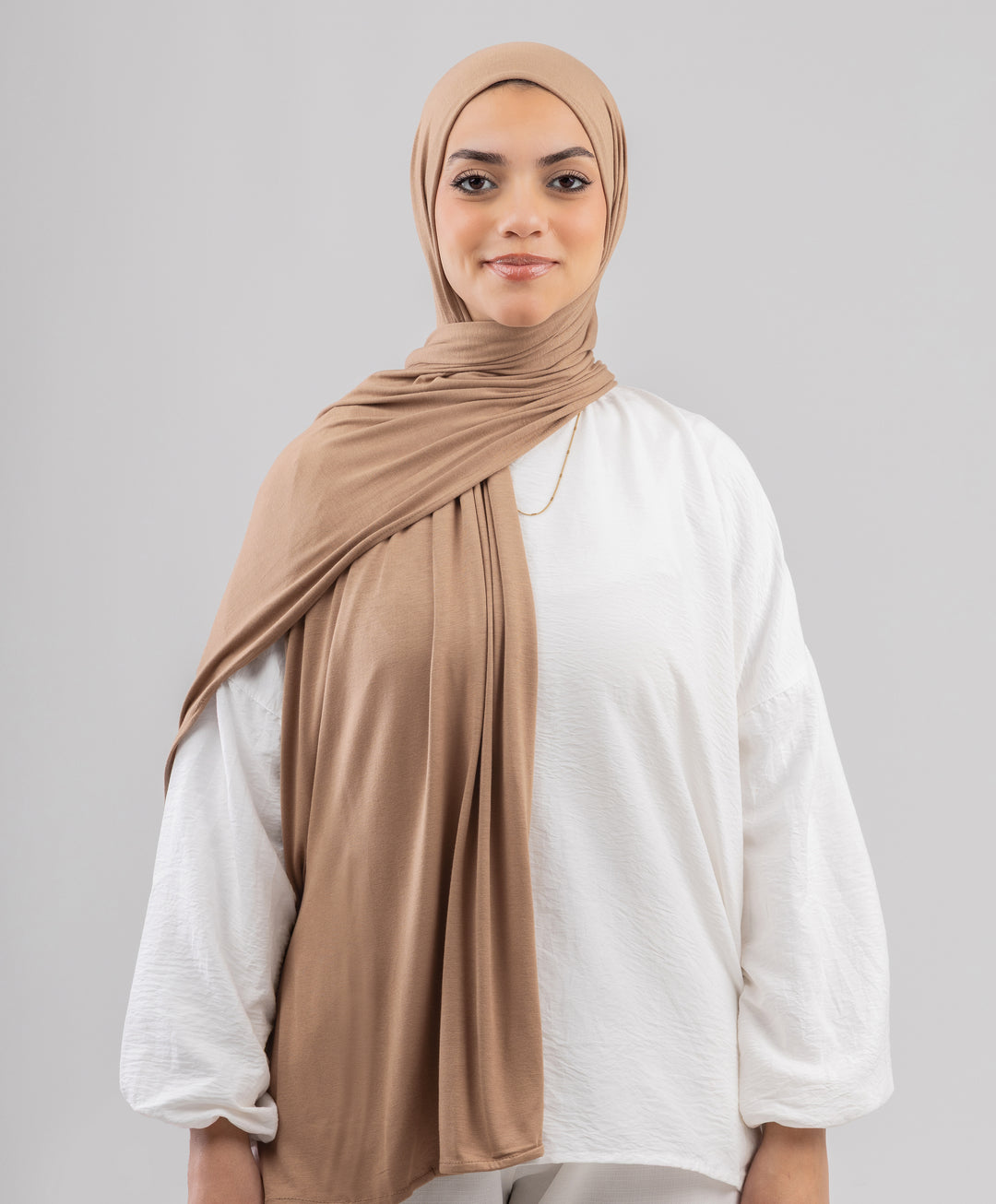 Plain Cotton Lycra Scarf