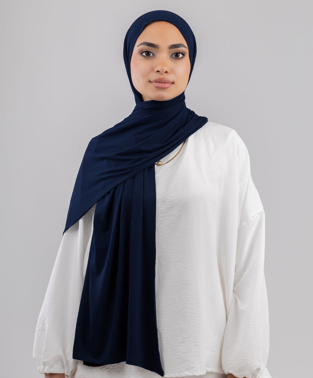 Plain Cotton Lycra Scarf