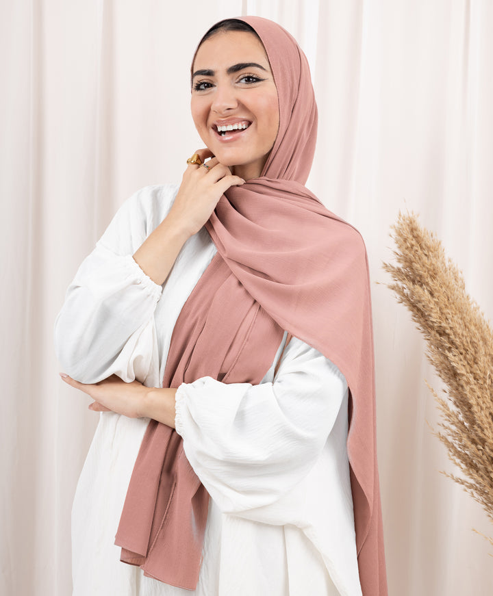 Dots Crinkle Chiffon Scarf