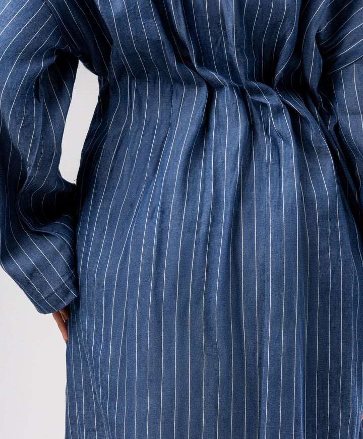 Striped Denim Dress