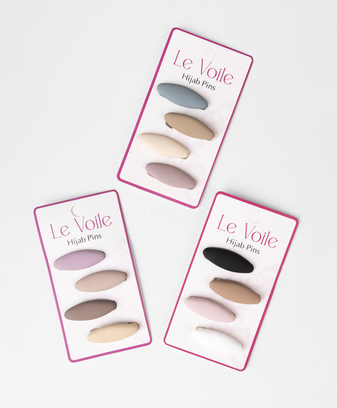 Oval Ordinary Pin (Pack of 4)