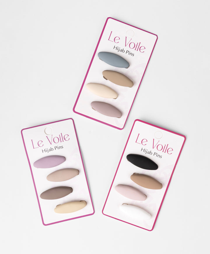 Oval Ordinary Pin (Pack of 4)