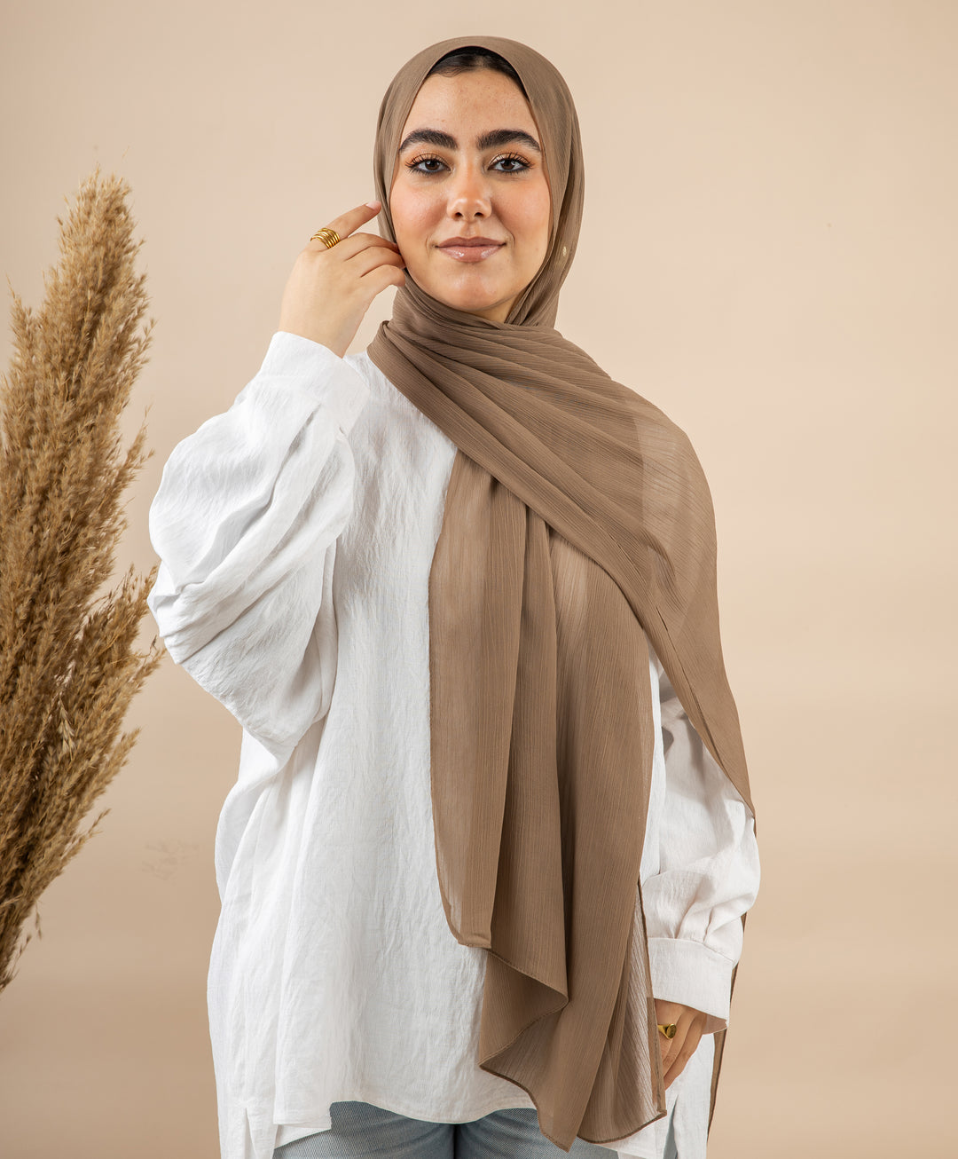 Chiffon Crinkle Scarf