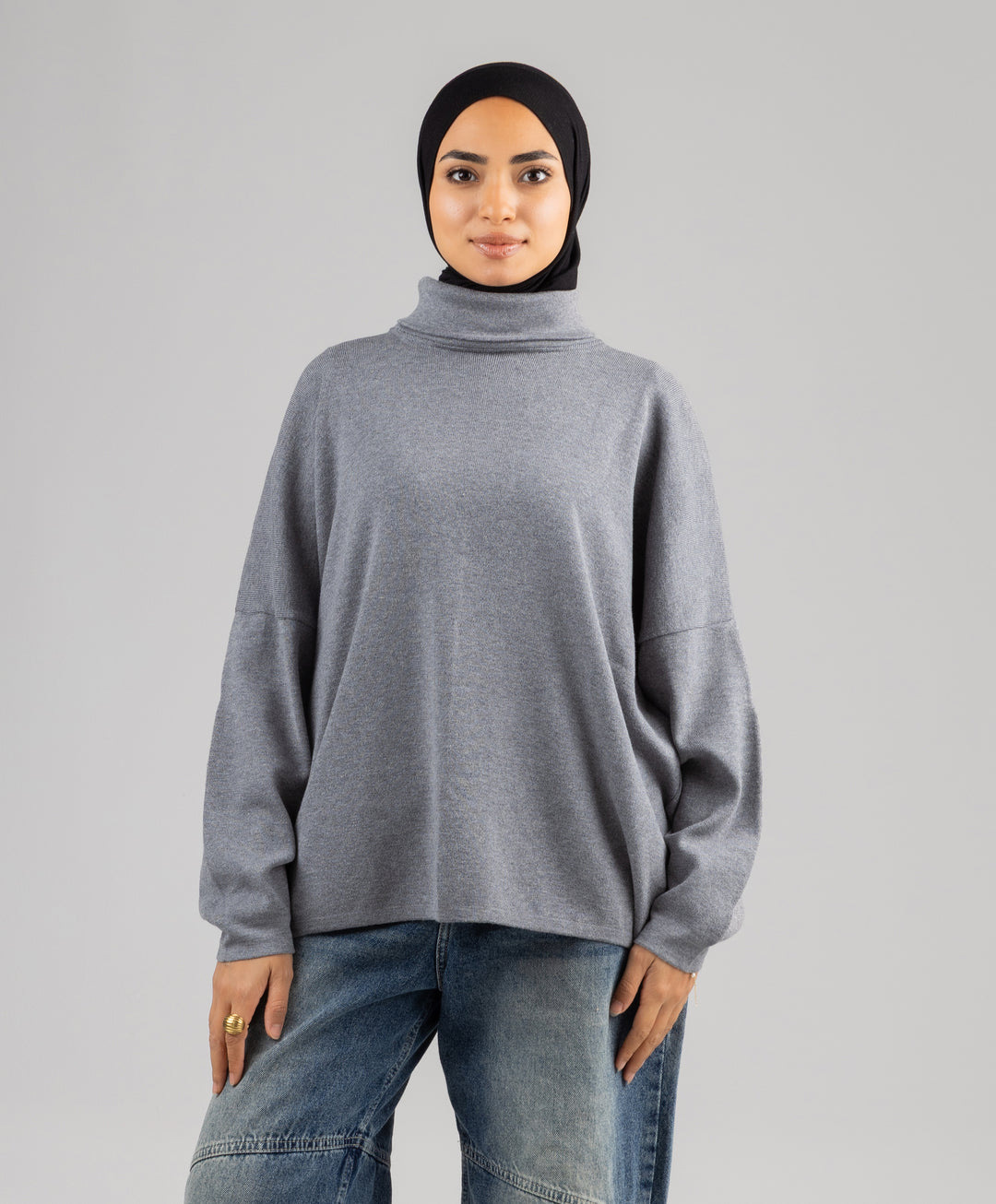 High Neck Pullover