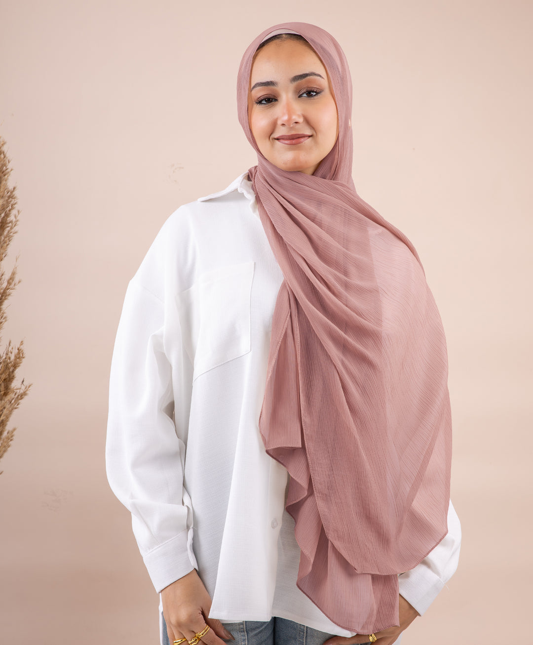 Chiffon Crinkle Scarf