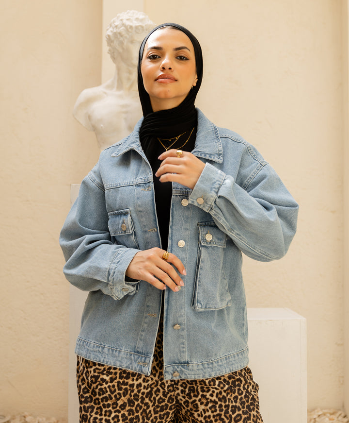 Basic Pockets Denim Shirt
