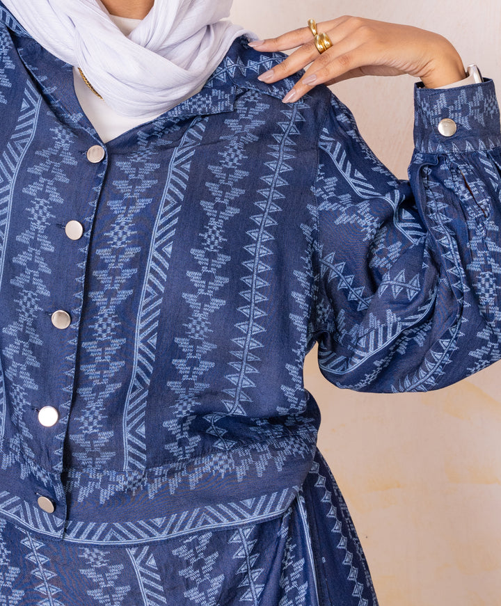Boho Denim Shirt