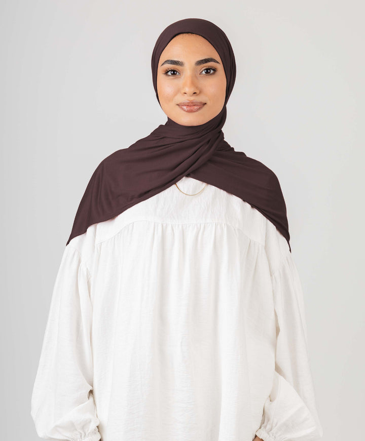 Plain Cotton Lycra Scarf