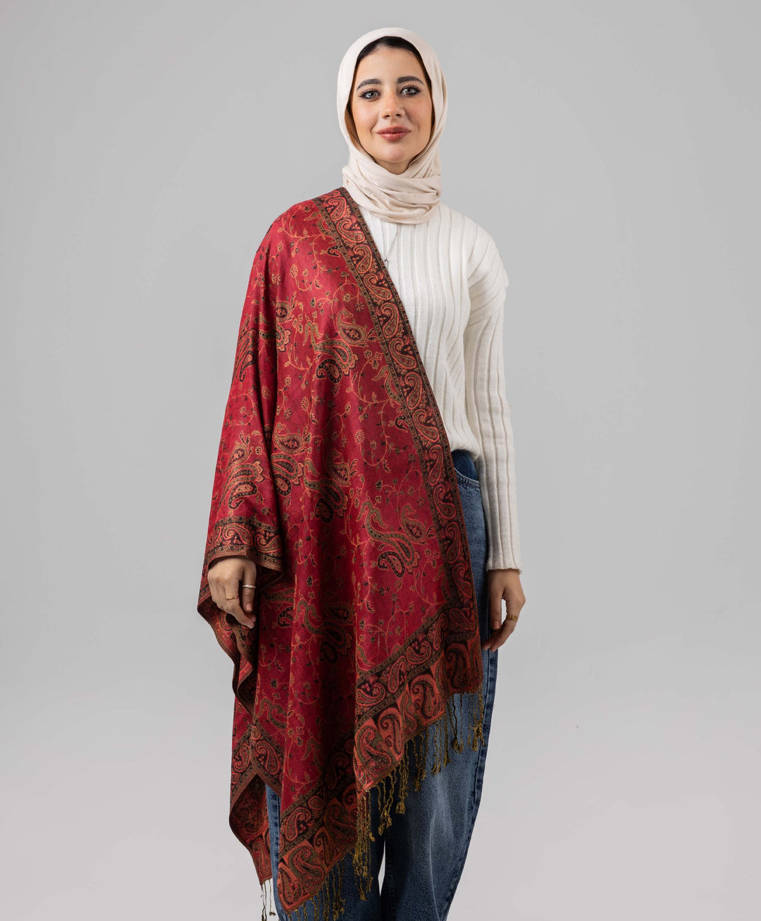 Paisley Winter Shawl