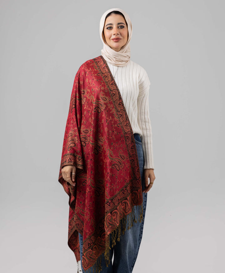 Paisley Winter Shawl