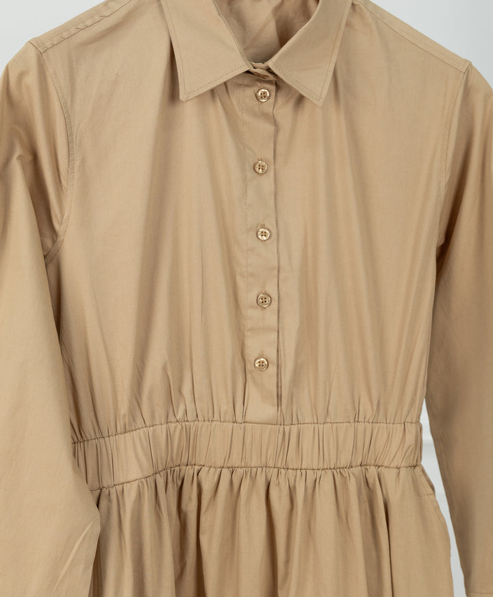 Casual Poplin Dress