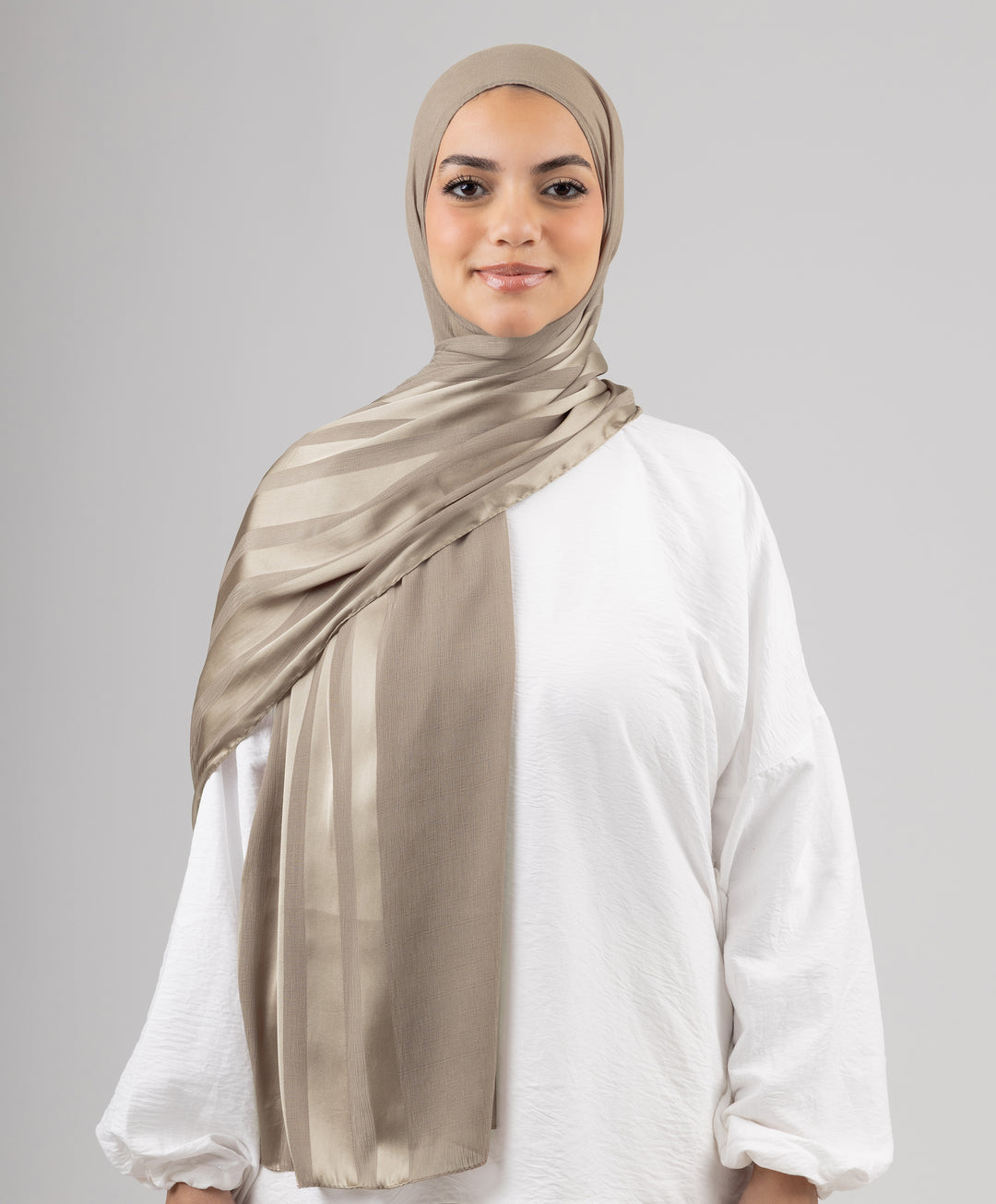 Splendor Satin Chiffon Scarf