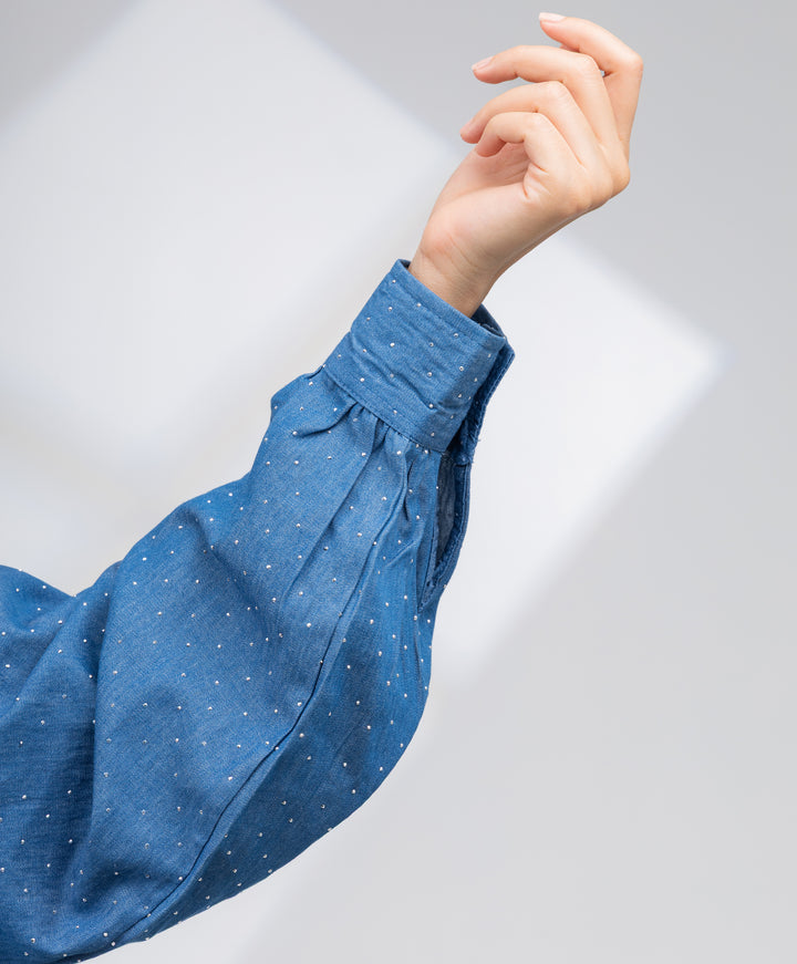 Bling Denim Shirt