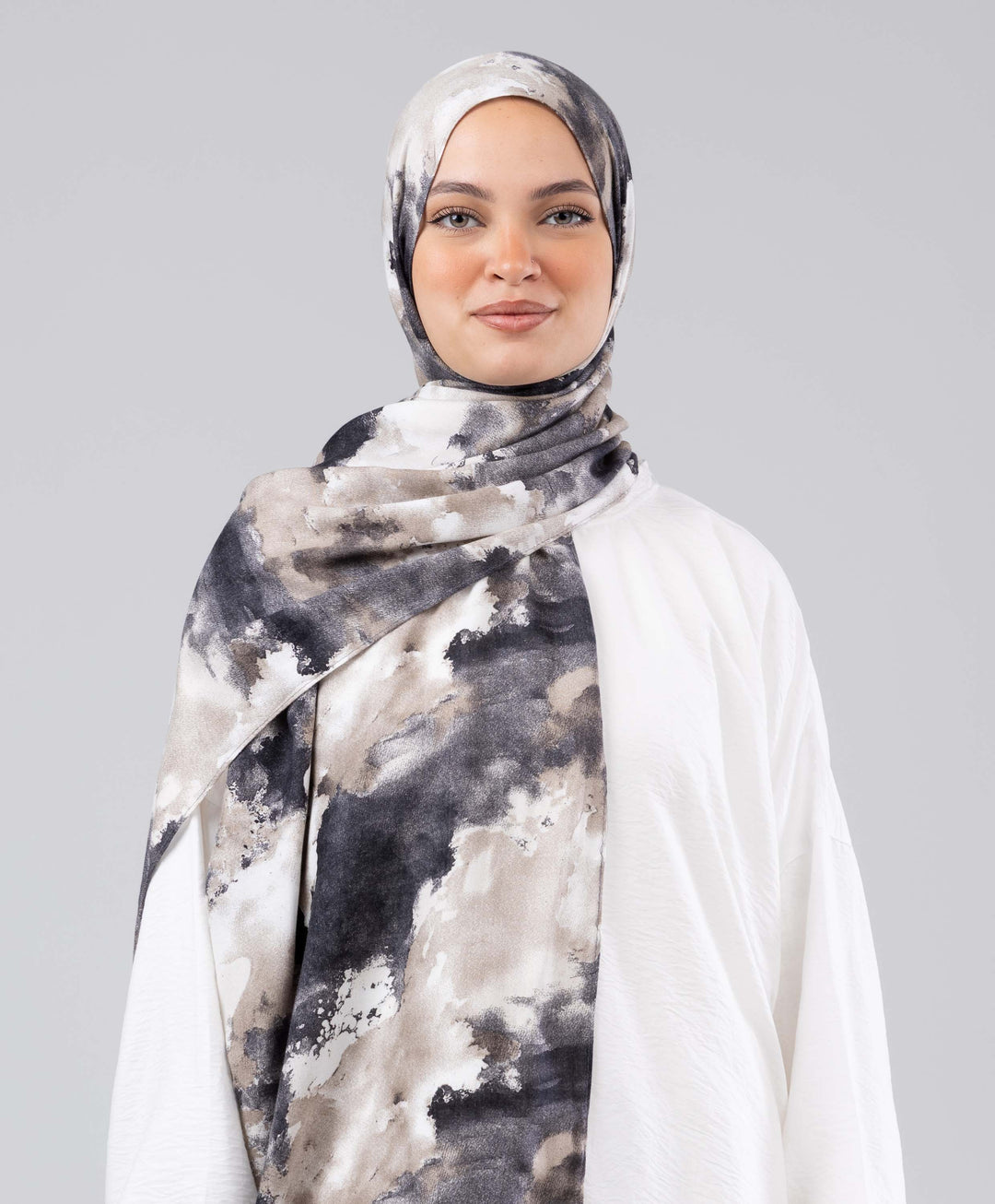 Earthy Clouds Modal Scarf
