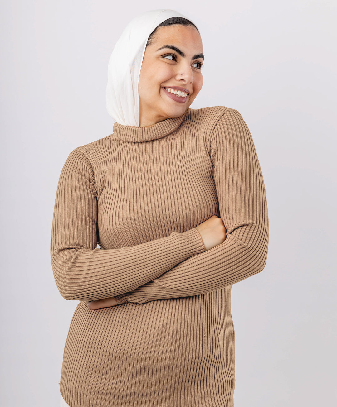 Ribbed Basic Pullover