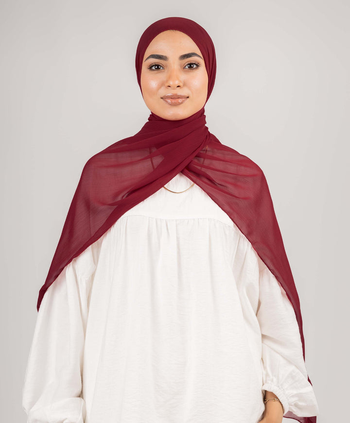 Chiffon Crinkle Scarf