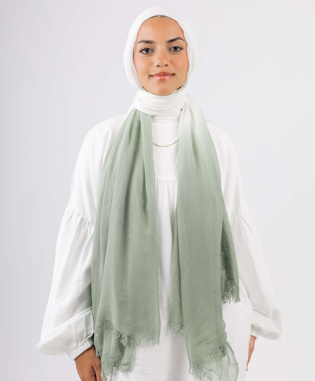 Gradient Cotton Scarf