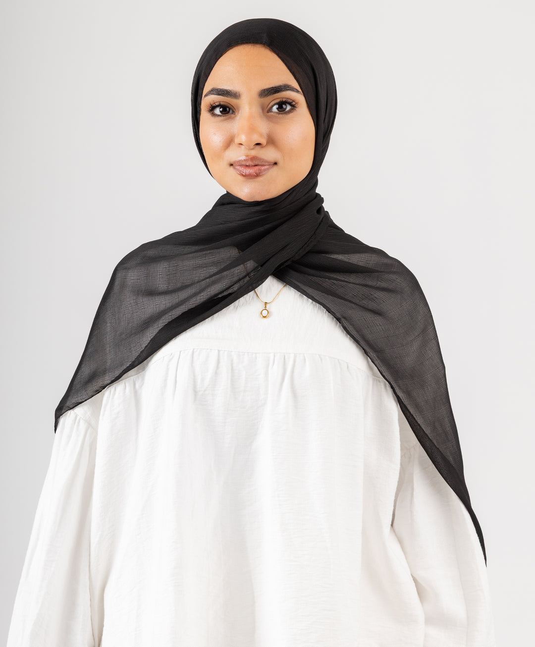 Elegance Crinkle Chiffon Scarf