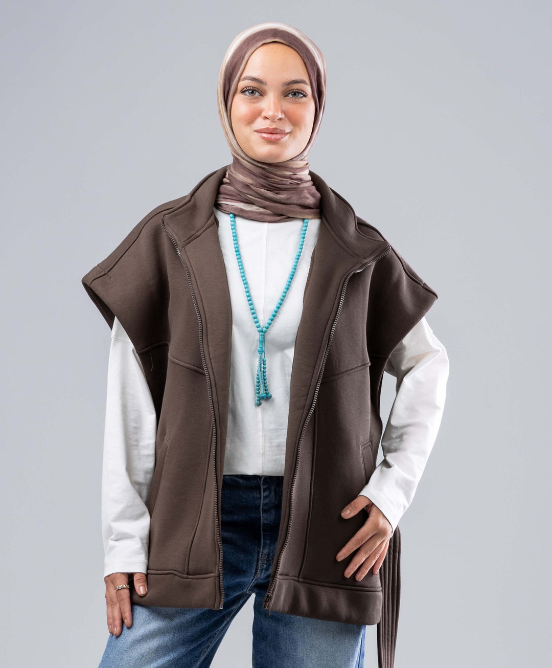 Zip Up Vest