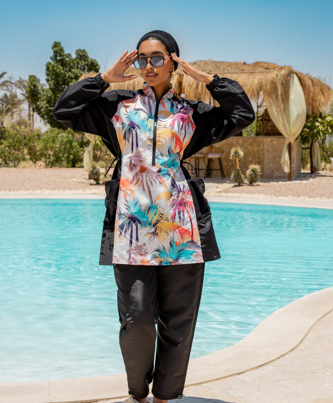 Printed Modest Burkini
