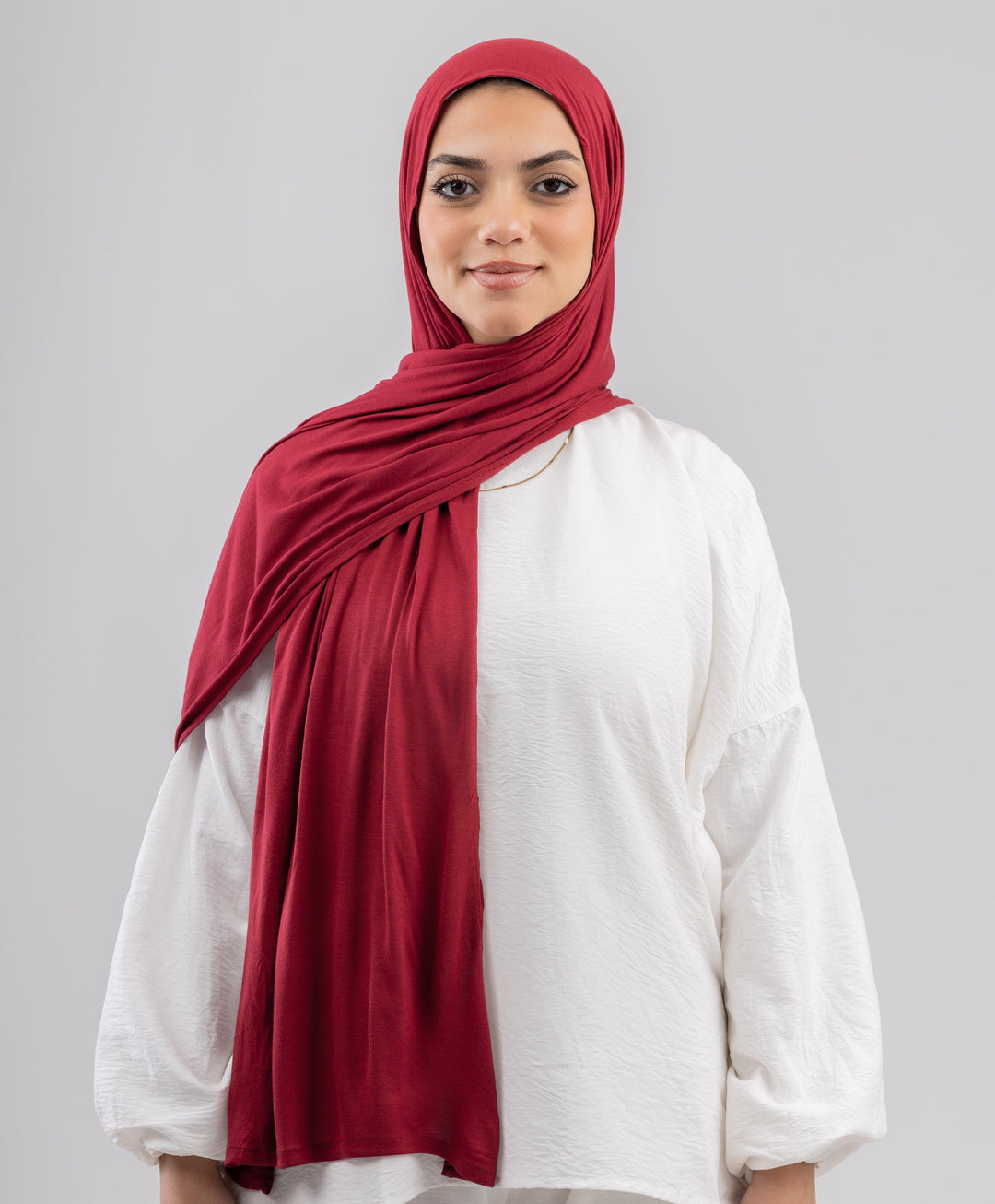 Plain Cotton Lycra Scarf