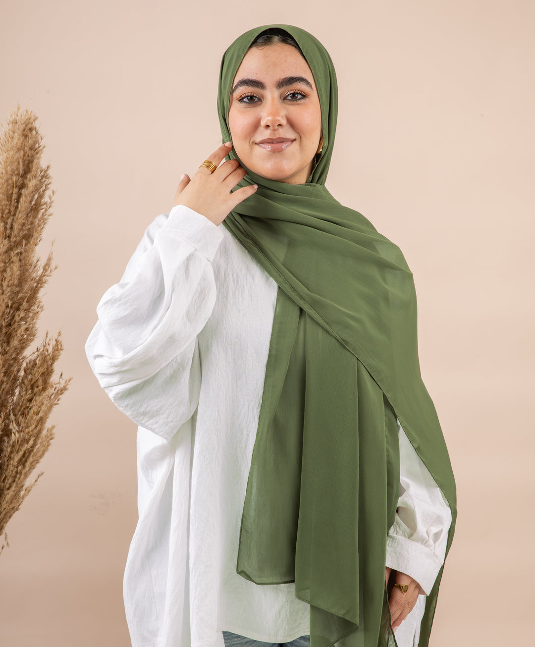 Chiffon Crinkle Scarf