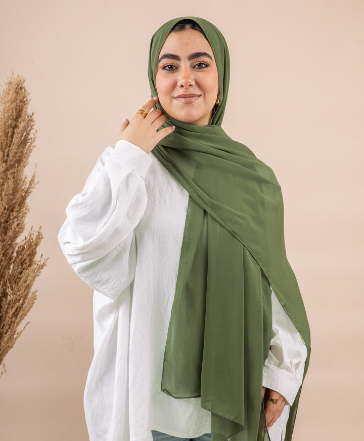 Chiffon Crinkle Scarf