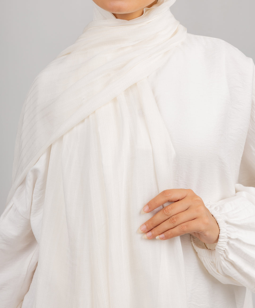 Stripe Linen Scarf
