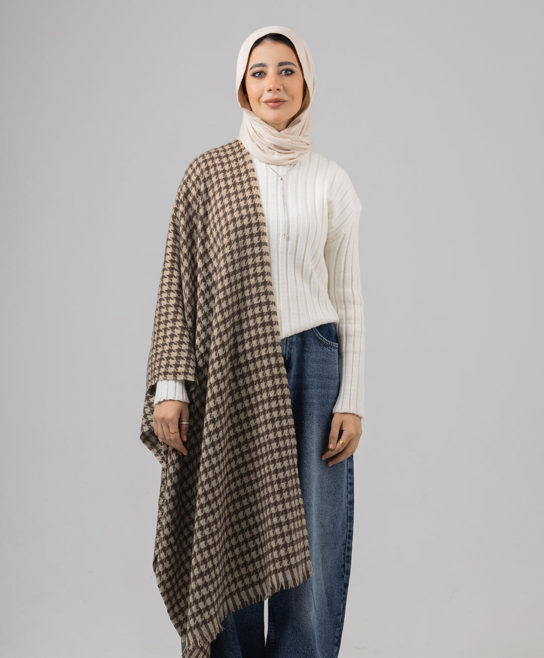 Squarish Winter Shawl