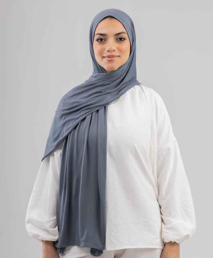Plain Cotton Lycra Scarf
