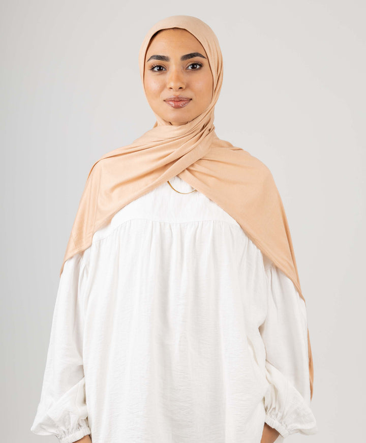 Plain Cotton Lycra Scarf