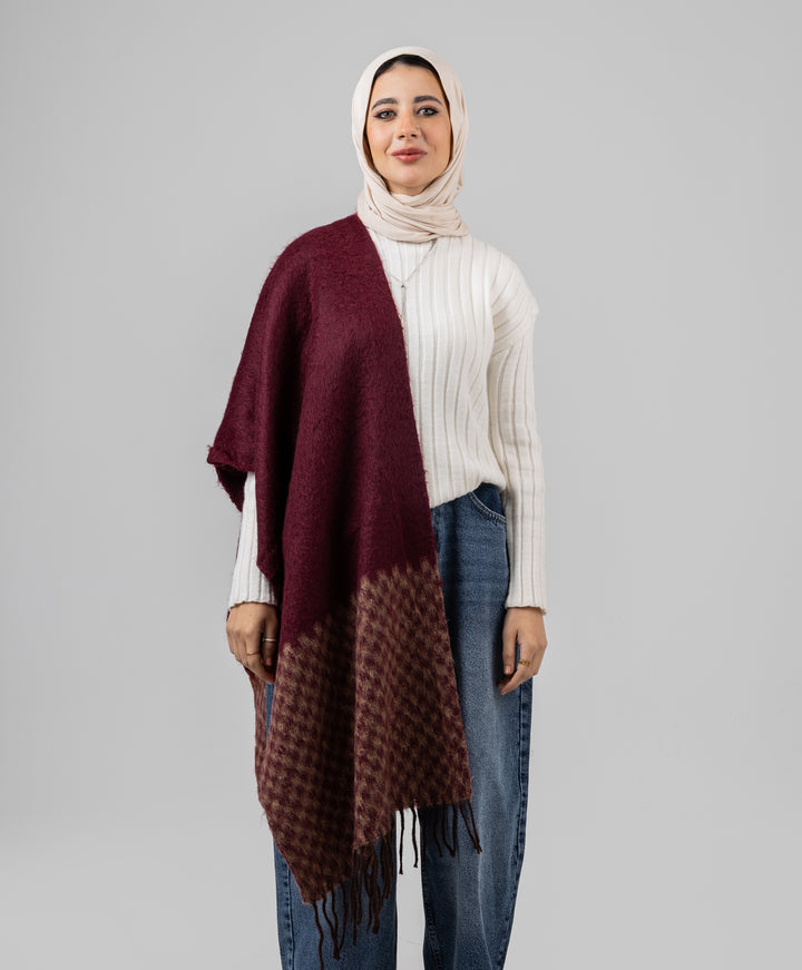Rustic Winter Shawl