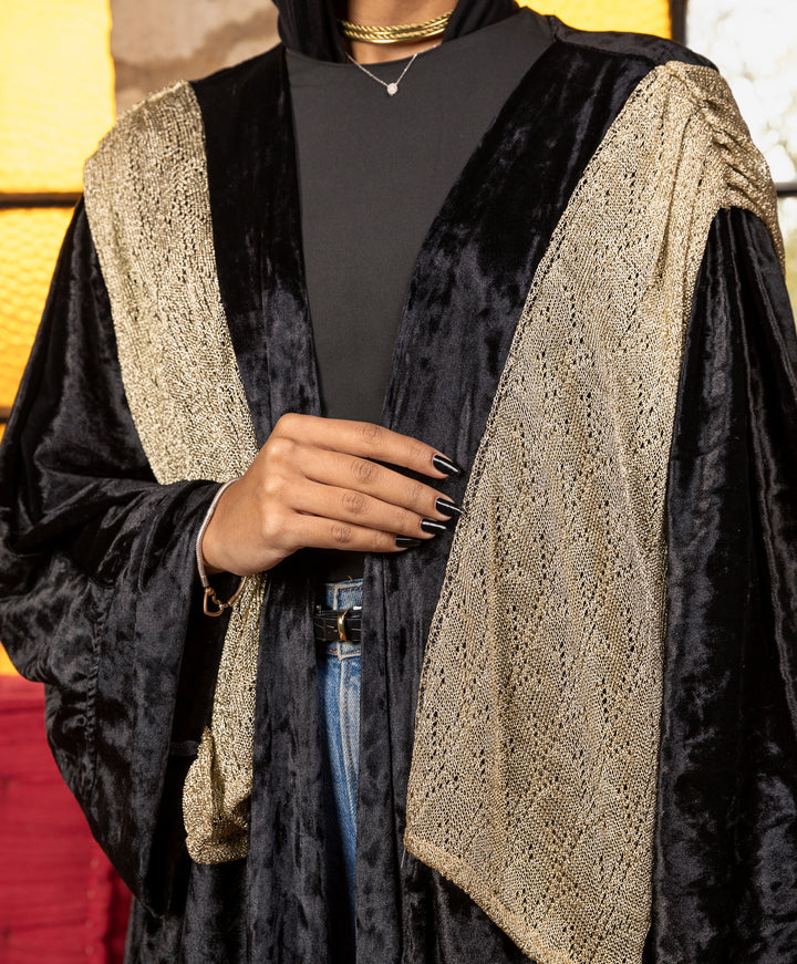 Golden Velvet Kaftan