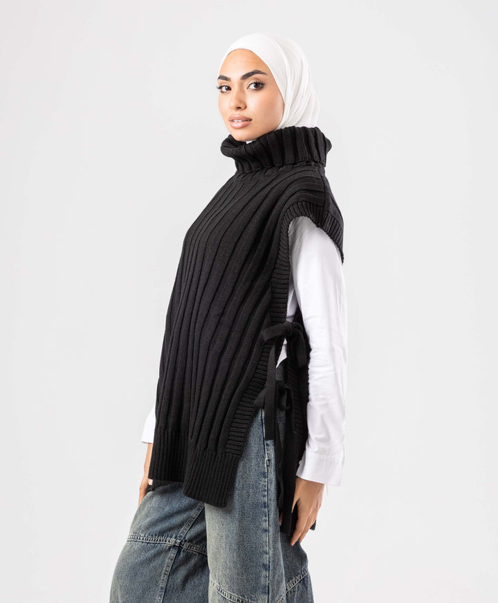 Slouchy Ribbed Vest