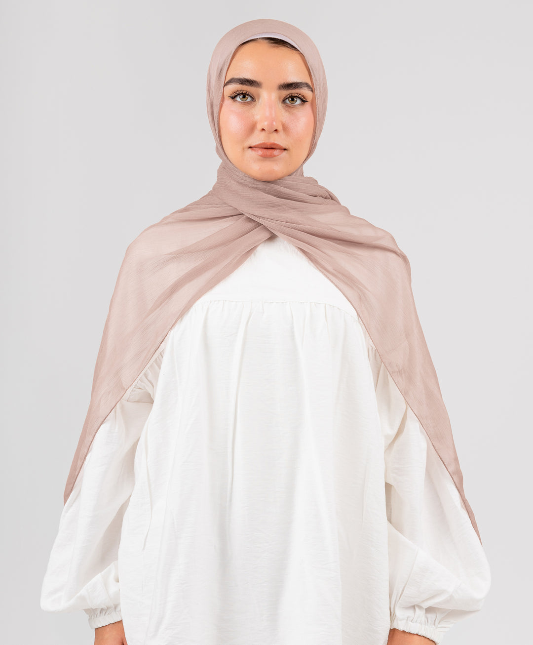 Soft Silk Crinkle Scarf