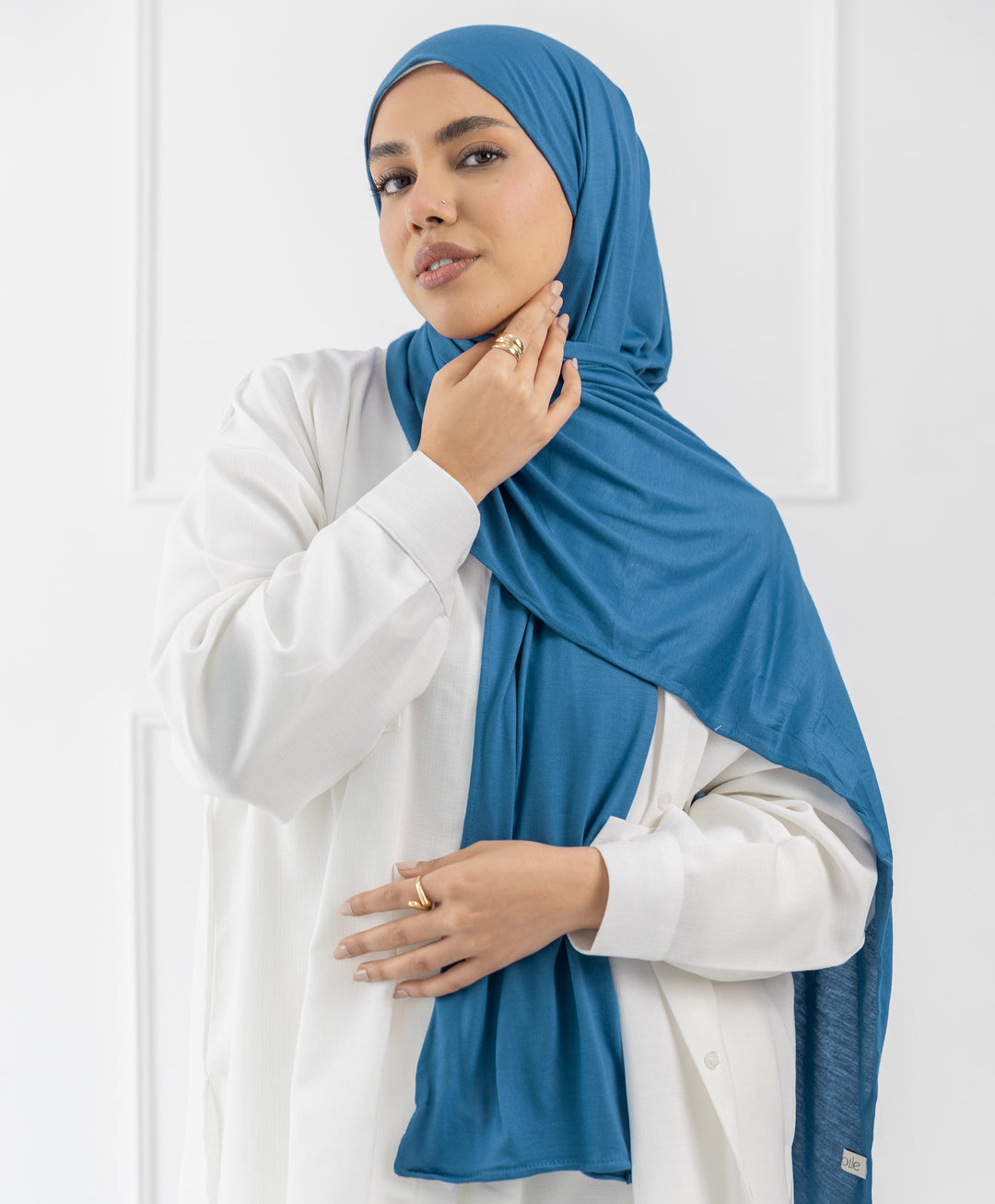 Plain Cotton Lycra Scarf