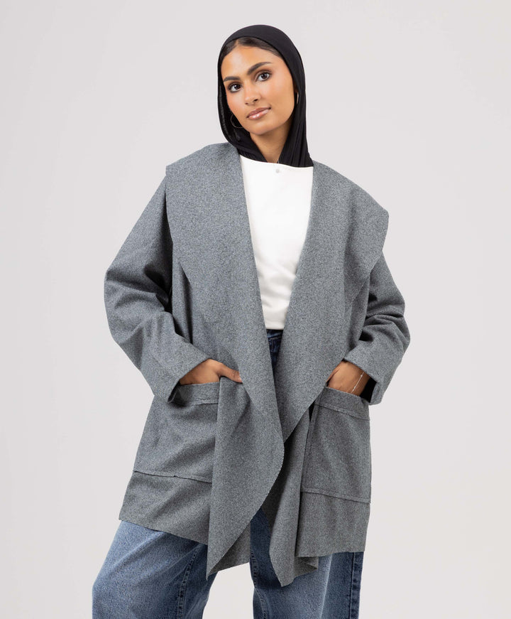 Aura Hooded Cardigan