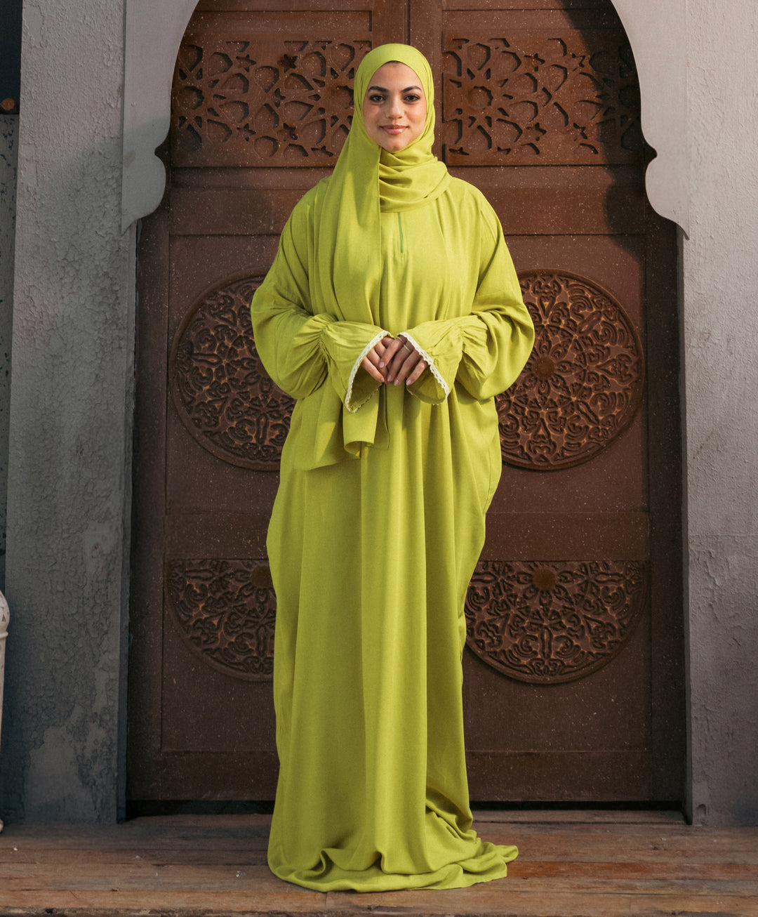 Plain Viscose Flounce Sleeves Isdal