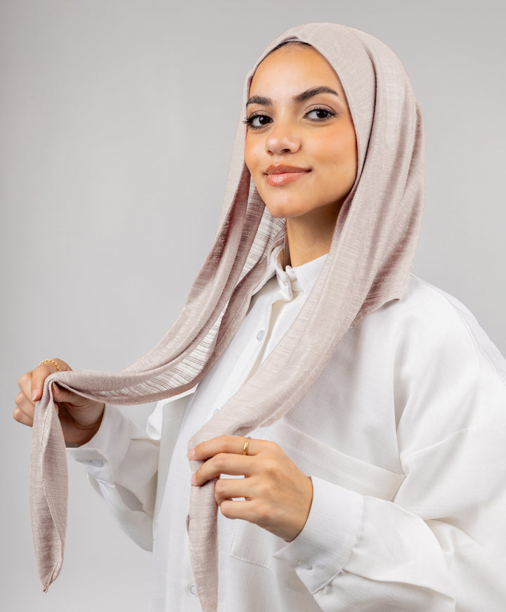 Kuwaiti Easy Opened Wrap Scarf