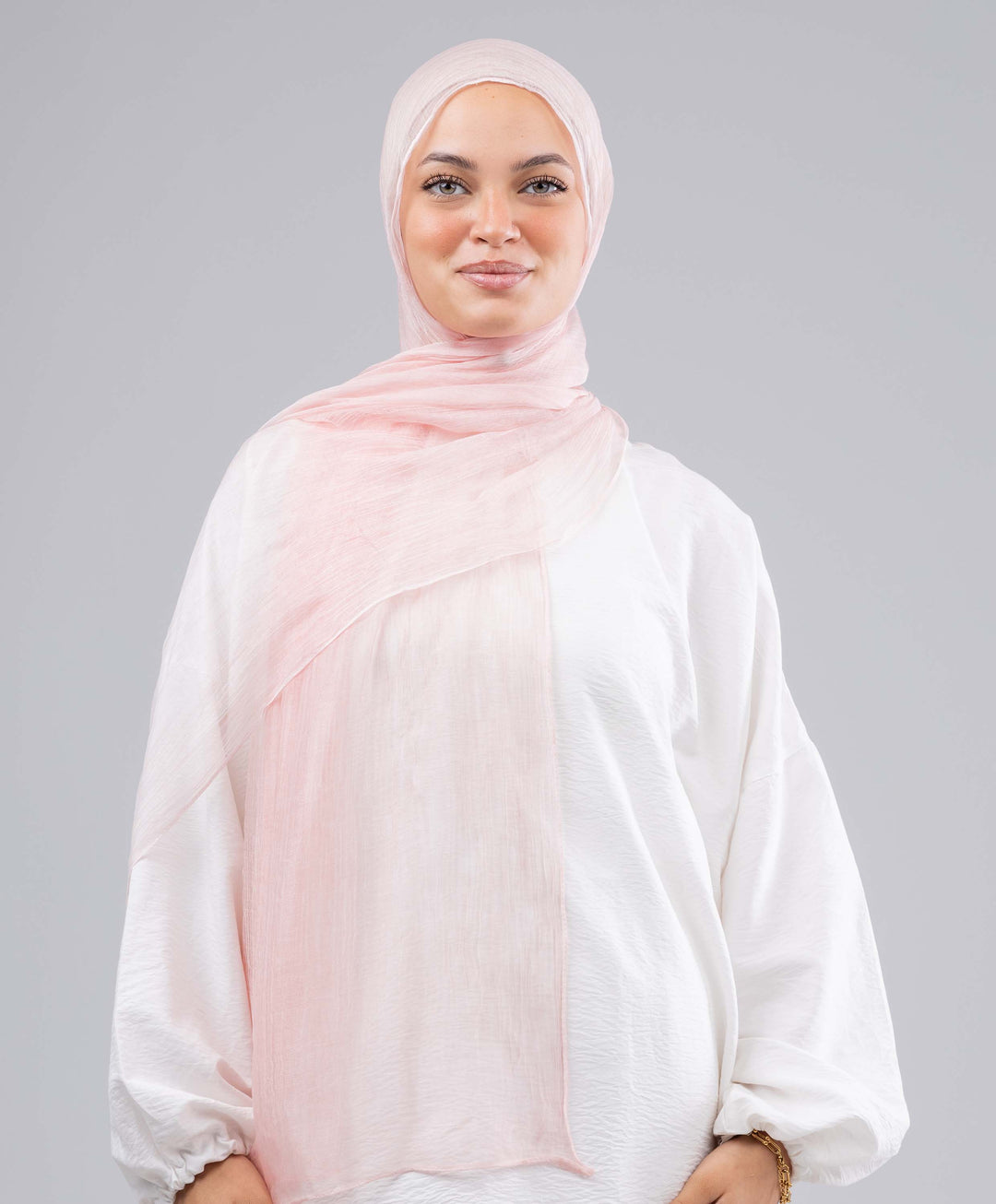 Lined Marble Chiffon Scarf