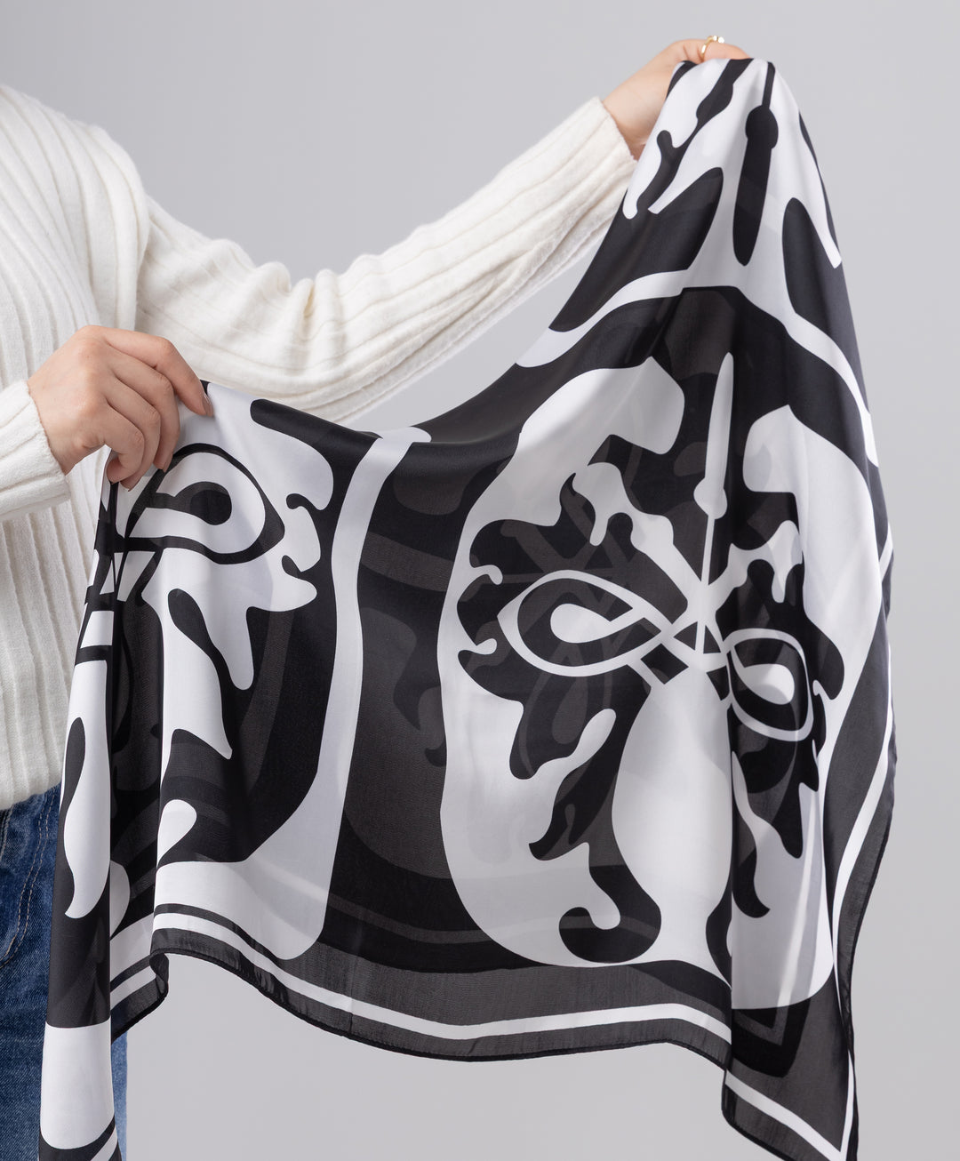 Luxury Silk Square Scarf