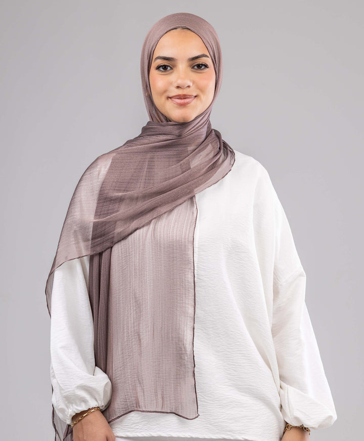 Lined Chiffon Scarf