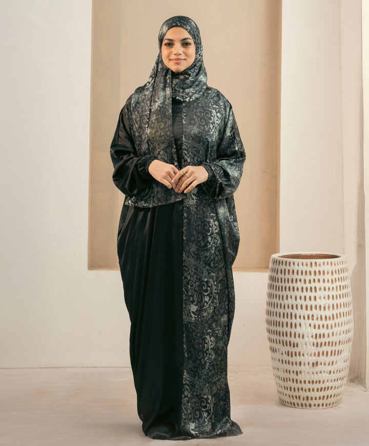 Half Printed Satin Isdal