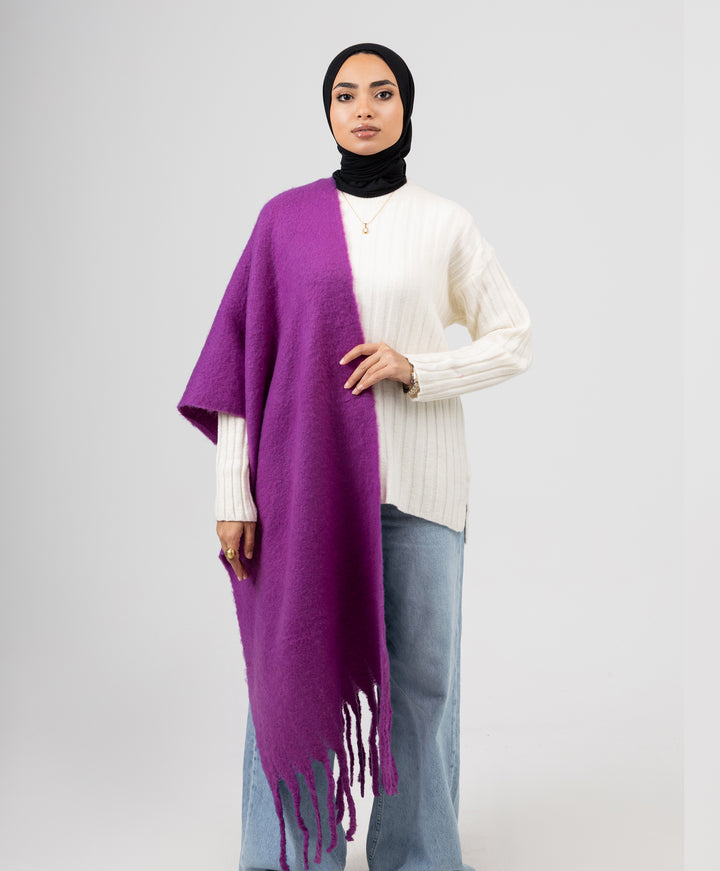 Essential Shawl-Purple