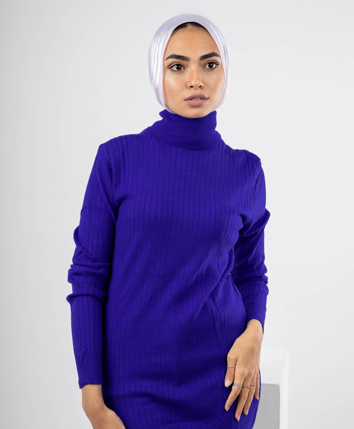 Long Ribbed Pullover