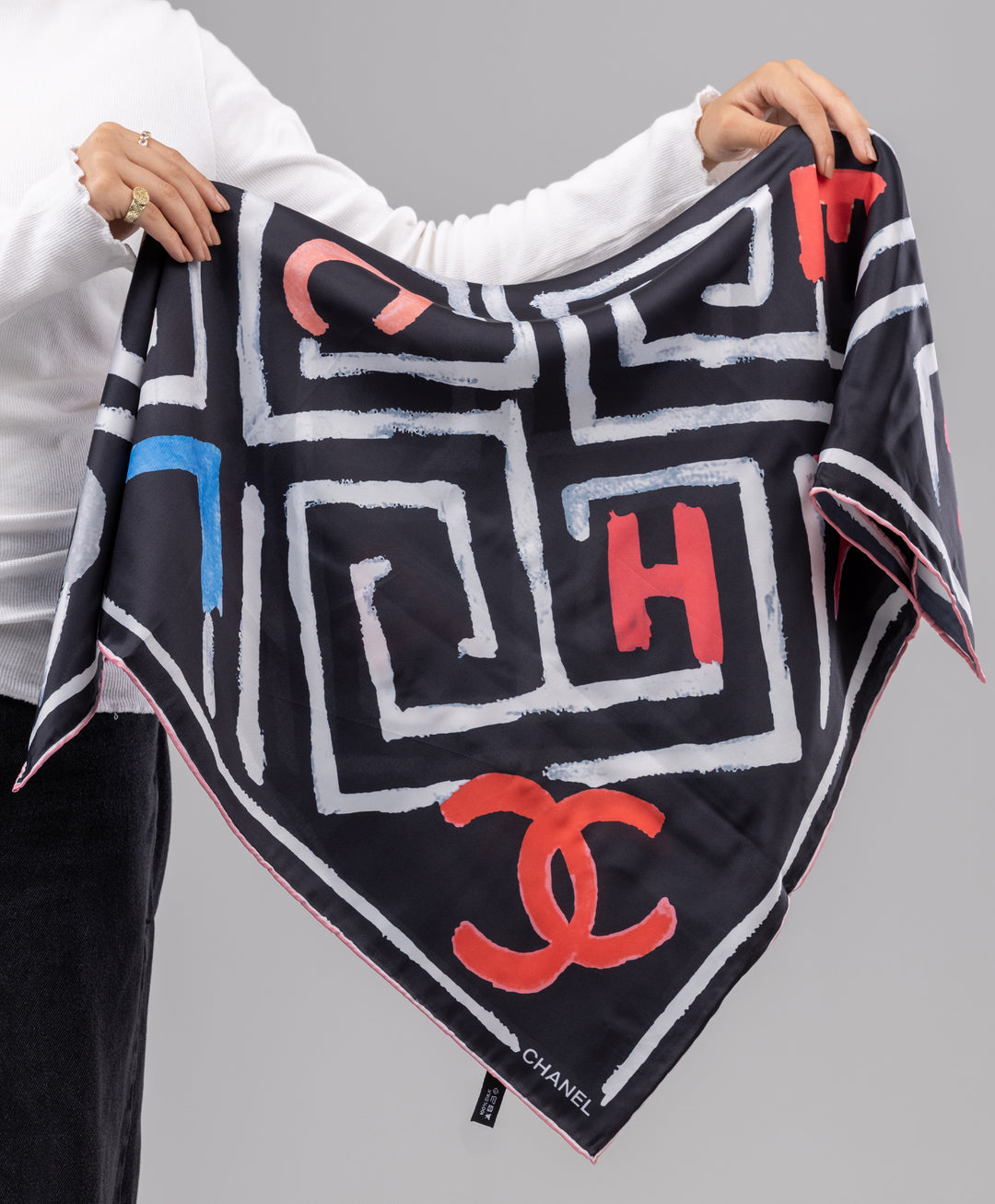 Luxury Silk Square Scarf
