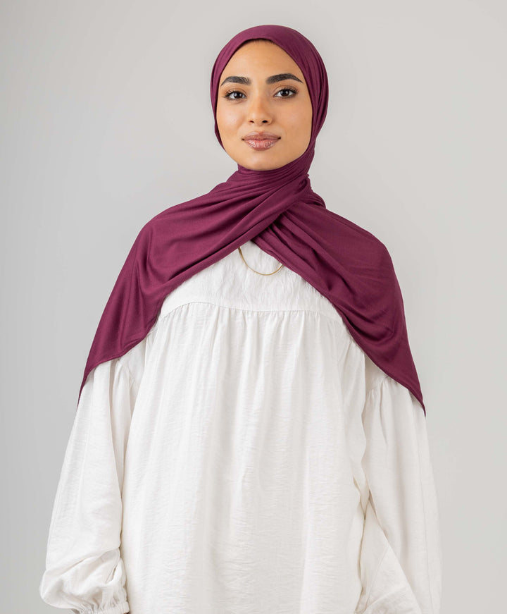 Plain Cotton Lycra Scarf