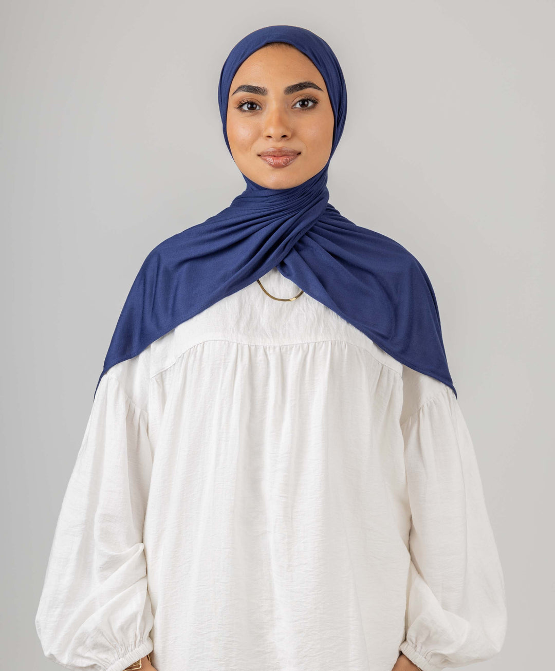 Plain Cotton Lycra Scarf