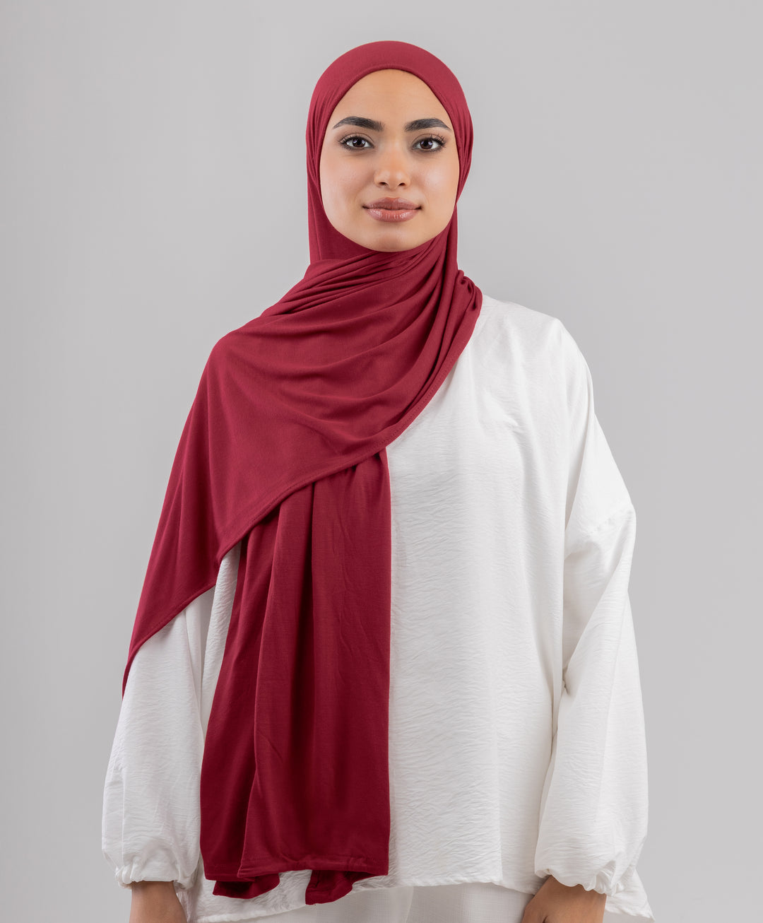 Plain Cotton Lycra Scarf