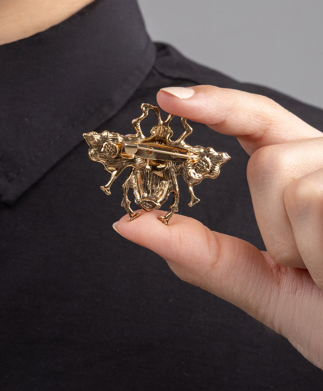 Dew Green Brooch